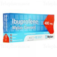 IBUPROFENE 400 mg Mylan, comprimé pelliculé
