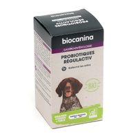 BIOCANINA Probiotiques Regulactiv pour grands chiens (+10kg)