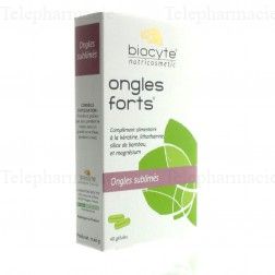 BIOCYTE Ongles - Ongles forts beauté