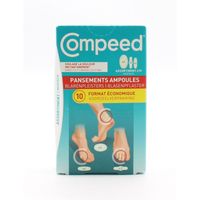 COMPEED Assortiment pansements ampoules x10