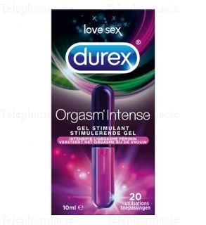 DUREX Gel Stimulant Orgasm' Intense- Intensifie L'Orgasme Féminin - Lubrifiant 10 ml