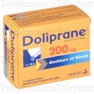 DOLIPRANE 200 mg