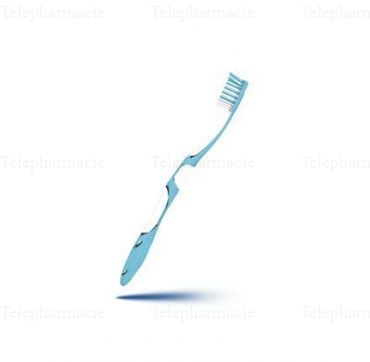 ELGYDIUM Brosse à dents anti plaque medium