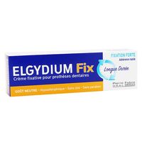 ELGYDIUM FIX Crème fixative prothèse dentaire forte 45g