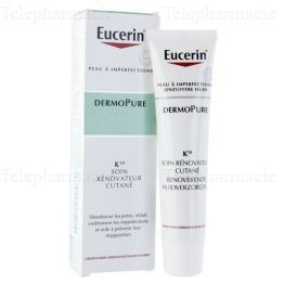 EUCERIN DermoPure - Soin rénovateur cutané K10 tube 40 ml