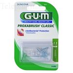 GUM n°414 Brossettes interdentaires proxabrush classic 1mm x 8