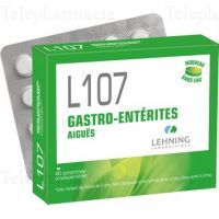 LEHNING L107 Gastro-entérites aiguës x40 comprimés orodispersibles