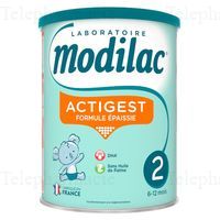 MODILAC Actigest 2ème âge 6-12 mois