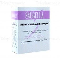 SAUGELLA Intilac rééquilibrant pH 7 monodoses de 5ml