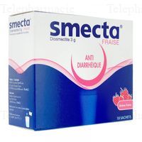 SMECTA 3g Fraise Suspension buvable x18 sachets poudre