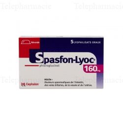 Spasfon lyoc 160 mg